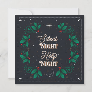 Stille Nacht, heilige Nacht Flat Card 5.25