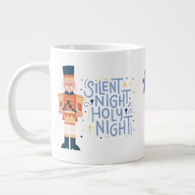 Stille Nacht, heilige Nacht Jumbo-Tasse (Links)