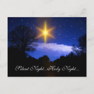 Stille Nacht... Heilige Nacht Weihnachten Postkart Postkarte