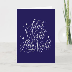 Stille Nacht Heilige Nacht Weihnachtskarte Karte