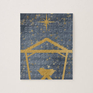 Stille Nacht Jesus in der Heiligen Geburt Puzzle