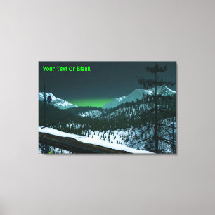 Stille Nacht Leinwanddruck