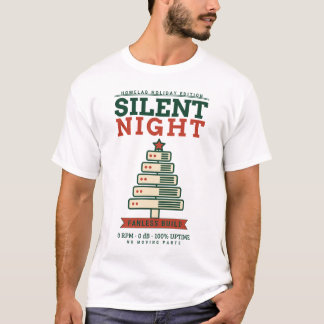 Stille Nacht Lüfterloser Aufbau Lustiger Homelab W T-Shirt