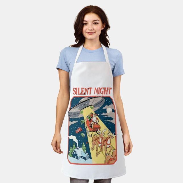 Stille Nacht Schürze (Getragen)