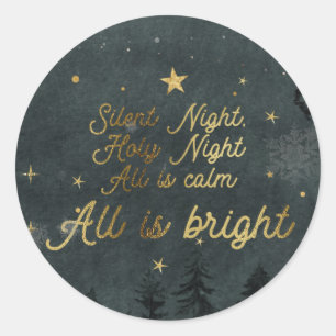 Stille Nacht, Sticker für heilige Nacht