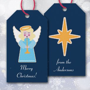 Stille Nacht Weihnachtsgel Geschenkanhänger