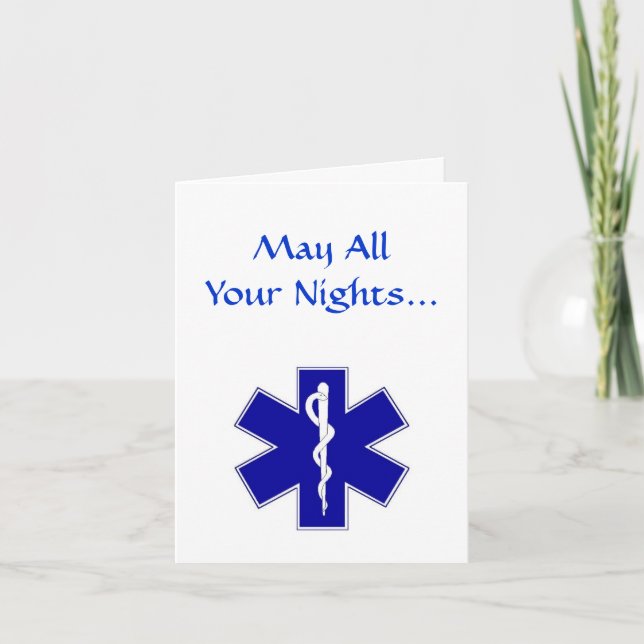 Stille Nächte! - Feiertags-Gruß-Karte Feiertagskarte (Vorderseite)