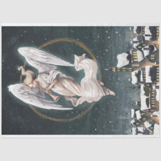 Stille nächtliches Zinnpapier Seidenpapier