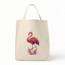 Stille rosa Flamingo Stehend ruhig