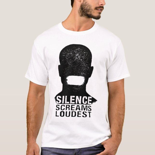 Stille Schreie T-Shirt (Vorderseite)
