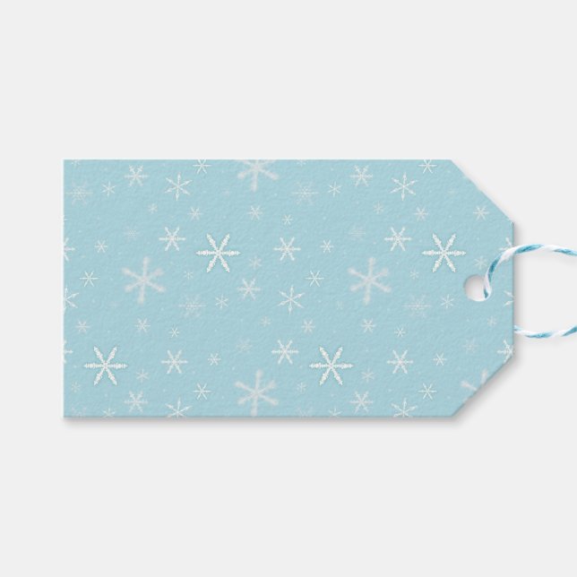 Stille Symphonie Geschenkanhänger (Vorderseite (Horizontal))