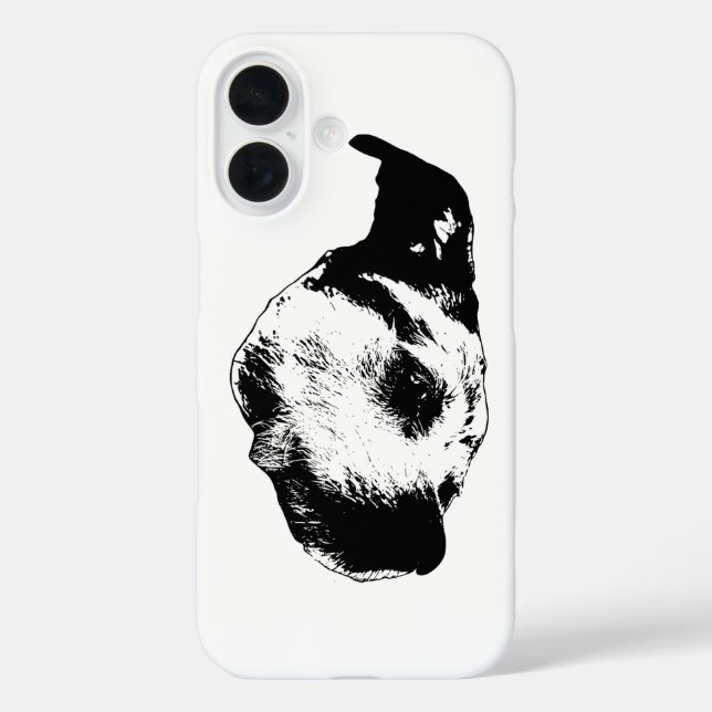 Stille tägliche Sicht — Terrier Case-Mate iPhone Hülle (Rückseite)