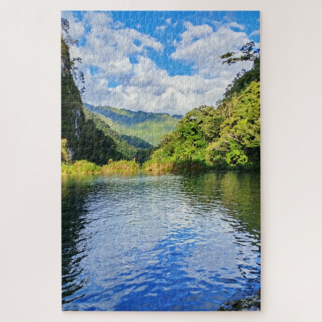Stille Teiche, tiefer Canyon Puzzle (Vertikal)
