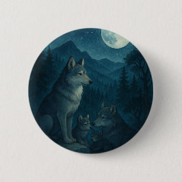 Stille Wächter der Nacht Button