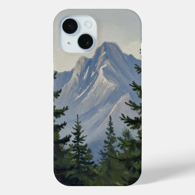 Stille Wächter des Alpenkamms Case-Mate iPhone Hülle (Rückseite)