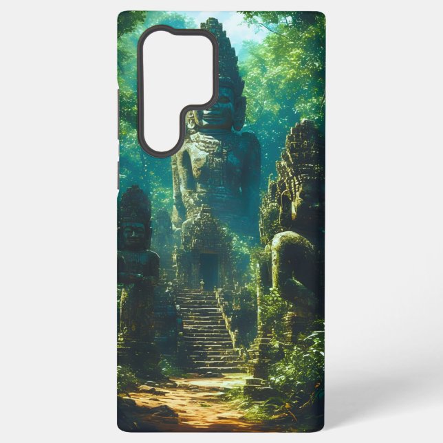 Stille Wächter Siams Samsung Galaxy Hülle (Rückseite)
