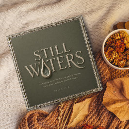  STILLE WASSER | PSALM 23:2 | POSTER