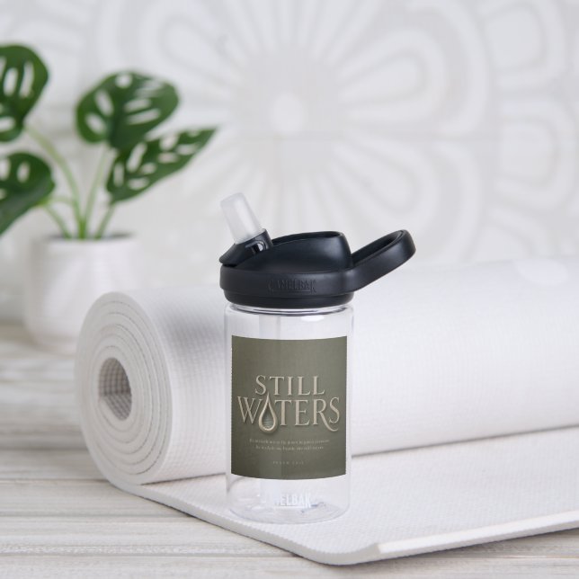  STILLE WASSER | PSALM 23:2 | TRINKFLASCHE (Yoga)