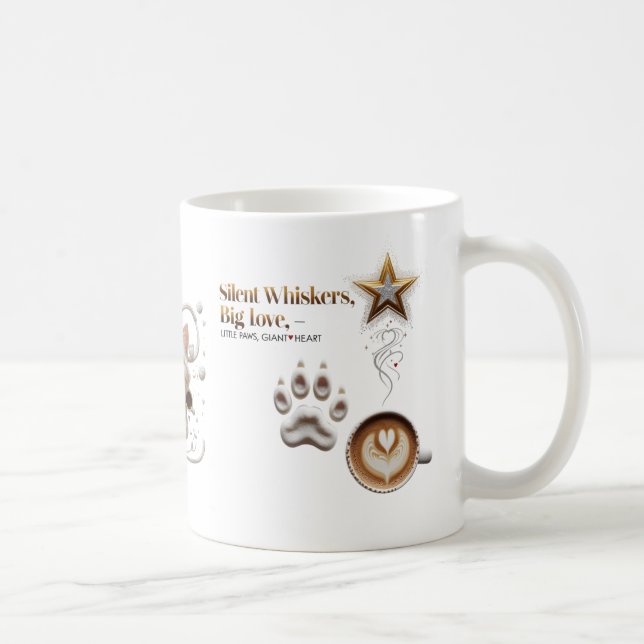 Stille Whiskys, Big Liebe - Cat Lover Tasse (Rechts)