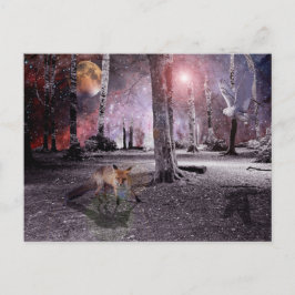 Stille Wood Postkarte