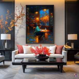 Stille Worte - Momente in ausdrucksvollem Text sch Poster