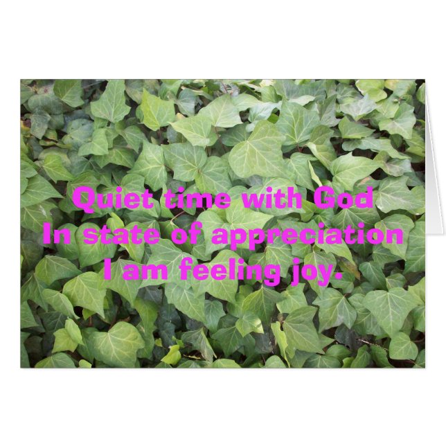 Stille Zeit mit Gott (Vorderseite (Horizontal))