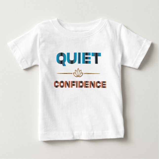 Stille Zuversicht Baby T-shirt (Vorderseite)