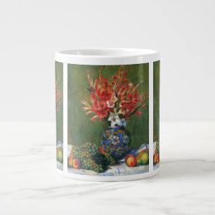 Stilleben Blumen und Früchte von Pierre Renoir Jumbo-Tasse