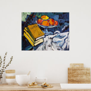 Stilleben Bücher und Schale Maurice de Vlaminck Poster
