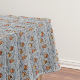 Stilleben, Mischtechnik Tischdecke