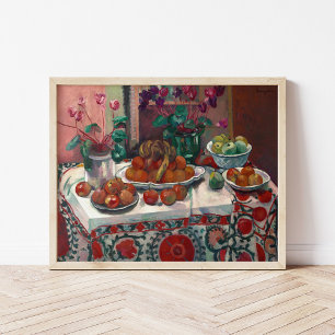Stilleben mit Alpenveilchen Henri Manguin Poster