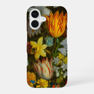 Stilleben mit Blumen in einer Wan-Li-Vase iPhone 16 Hülle
