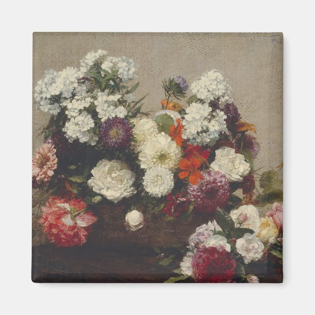 Stilleben mit Blumen Magnet (Vorne)