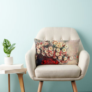 Stilleben mit Chrysanthemen von Claude Monet Lendenkissen