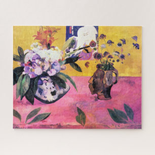 Stilleben mit kopfförmiger Vase Paul Gauguin Puzzle