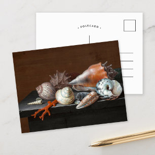 Stilleben mit Muscheln Johann Jakob Dietzsch Postkarte