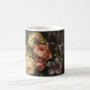 Stilleben mit Rosen und Winde von Roosenboom Kaffeetasse