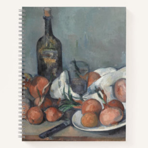 Stilleben mit Zwiebeln, Ölgemälde, Paul Cezanne Notizbuch