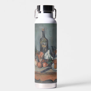 Stilleben mit Zwiebeln, Ölgemälde, Paul Cezanne Trinkflasche