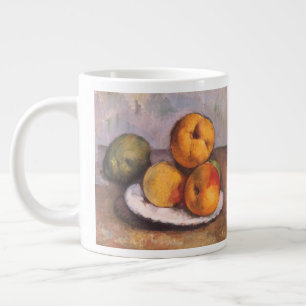 Stilleben Quitte, Äpfel, Birnen von Paul Cezanne Jumbo-Tasse