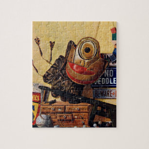 Stilleben von Jungenspielsachen Puzzle
