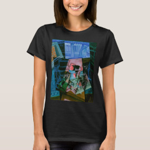 Stilleben vor einem offenen Fenster von Juan Gris T-Shirt