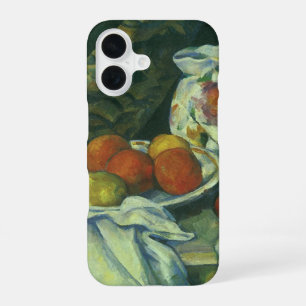 Stilleben, Vorhang und Krug von Paul Cezanne iPhone 16 Hülle