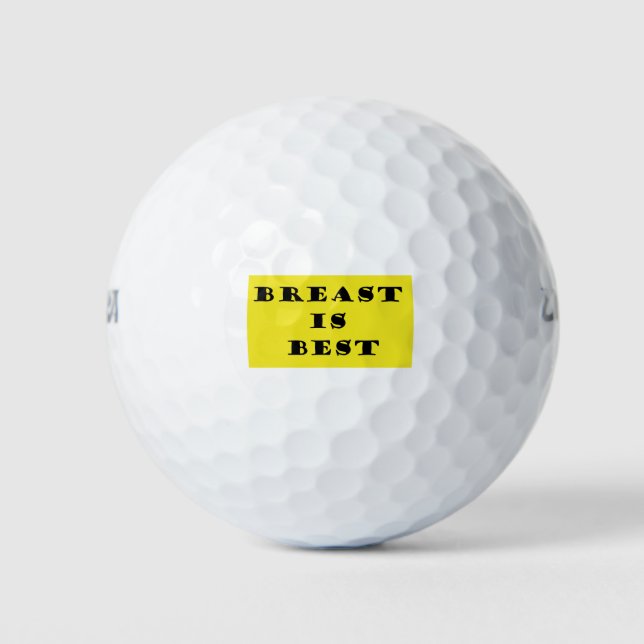 Stillen ist am besten golfball (Vorderseite)