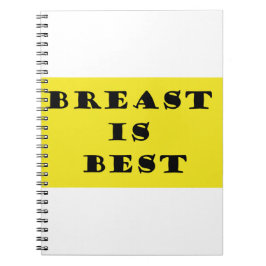 Stillen ist am besten notizblock