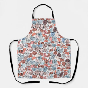 stillende Frau Schürze