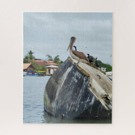 Stiller Beobachter am Rio Dulce Puzzle