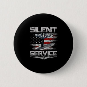 Stiller Dienst US-U-Boot-Streitkräfte Patriotische Button