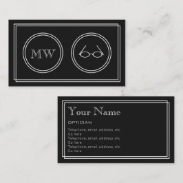 "Stiller Film-" Optiker-Visitenkarten Visitenkarte
