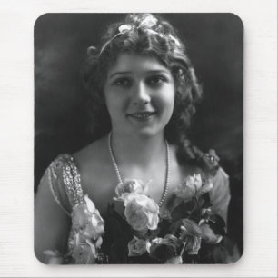 Stiller Filmstar Mary Pickford 12 Mousepad